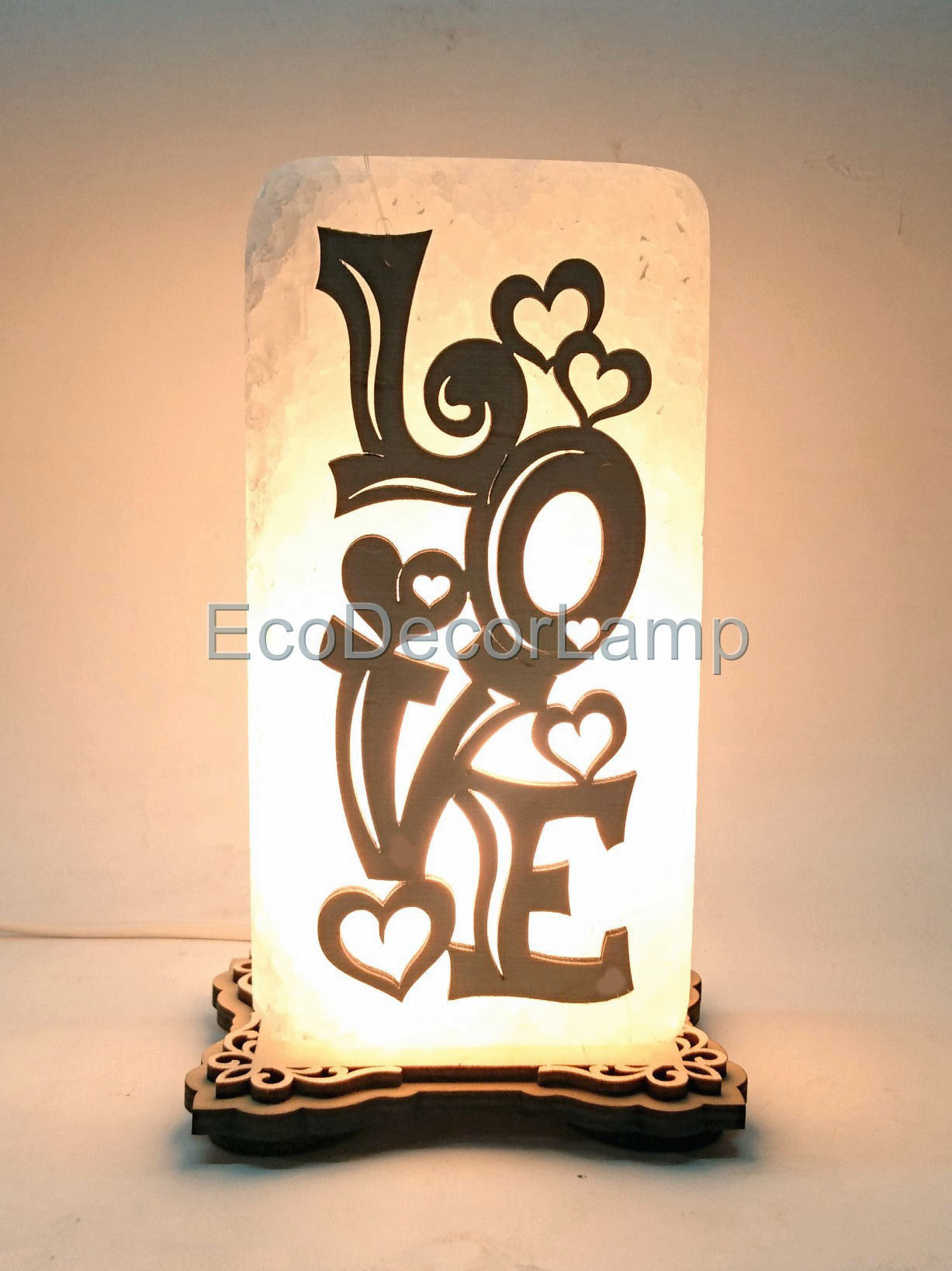 

Соляная лампа EcoDecorLamp Love