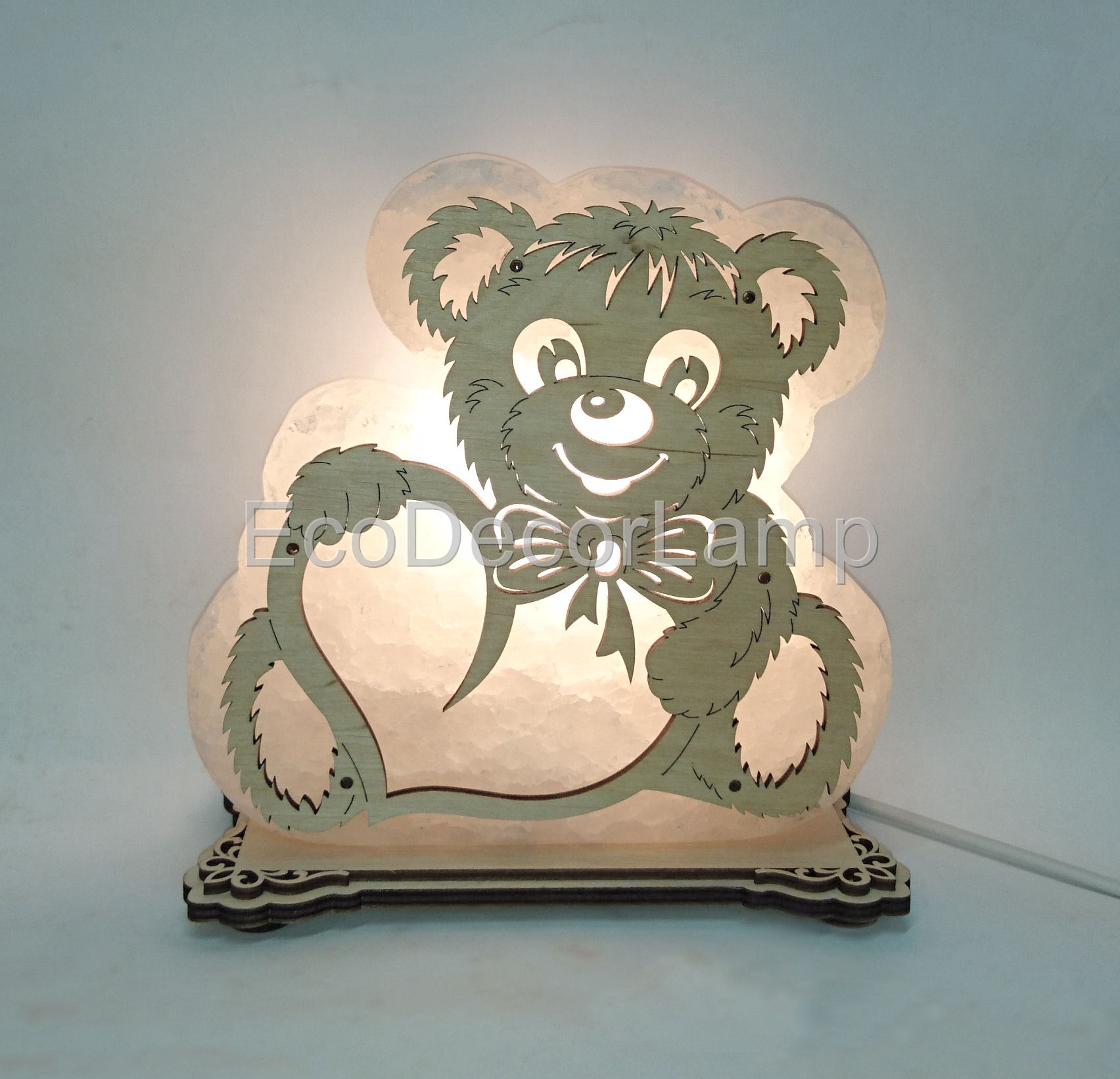 

Соляная лампа EcoDecorLamp Мишка большой