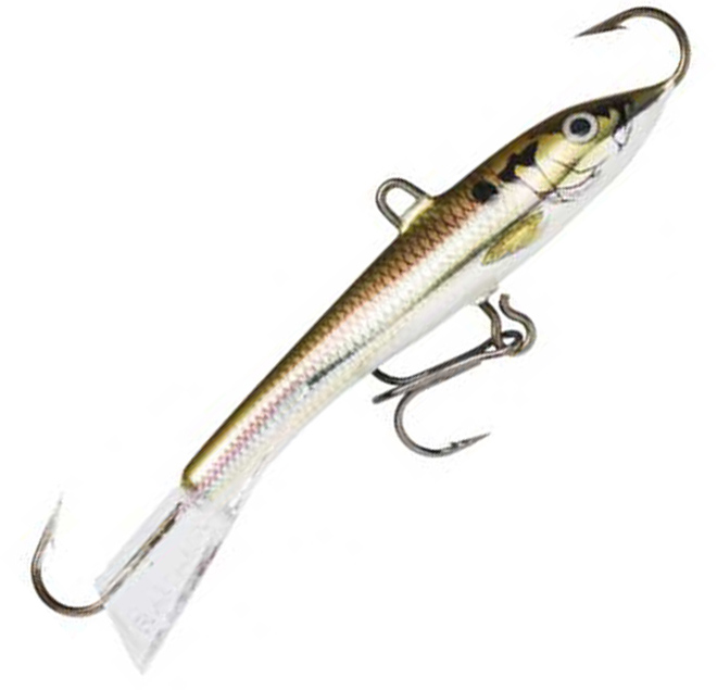 

Балансир Rapala Jigging Rap W2 SHL 4 г Оливково-Серебристый (W2 SHL)