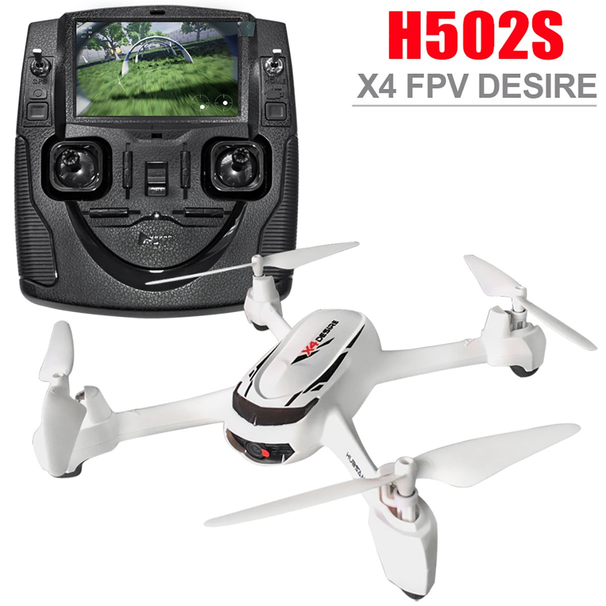 

Квадрокоптер Hubsan X4 Desire FPV RTF (H502S)