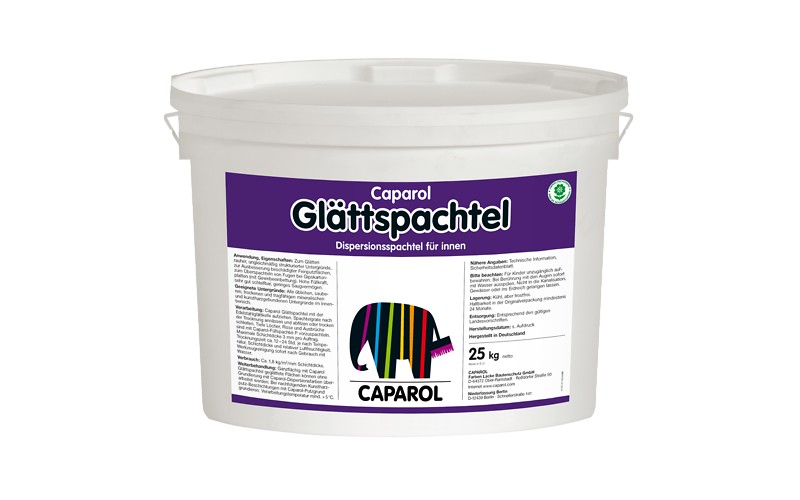 

Шпаклевка для внутренних работ Caparol Glattspachtel 25 кг (ведро) финишная Белая