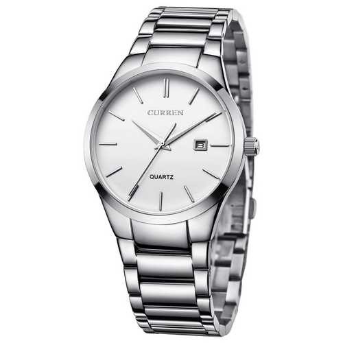 

Мужские наручные часы Curren 8106 Silver-White
