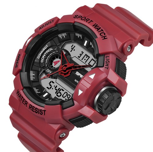

Мужские наручные часы Sanda 599 Red-Black