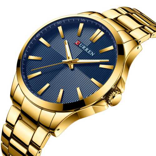 

Мужские наручные часы Curren 8322 Gold-Blue