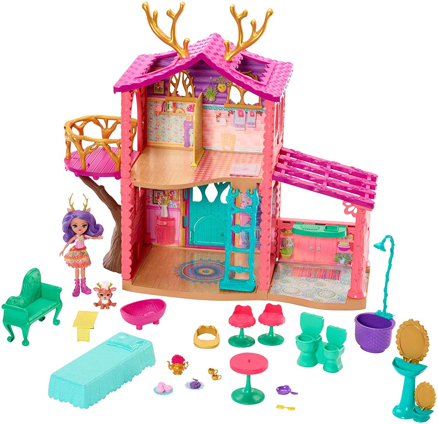 Enchantimals doll store house