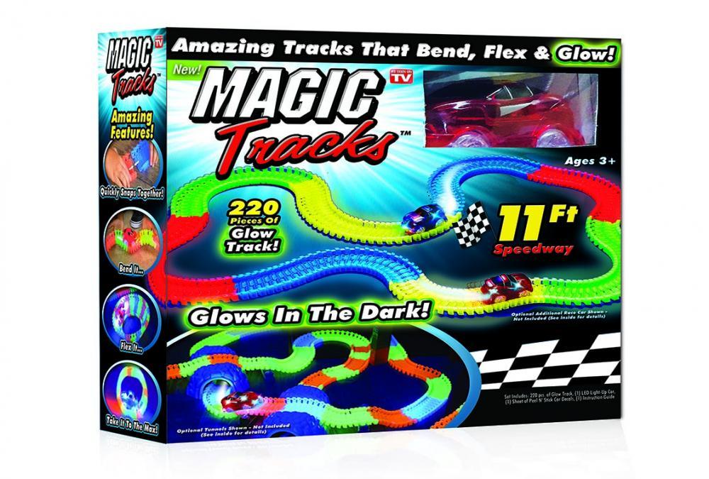 

Гоночная трасса Magic Tracks 220 деталей Разноцветный