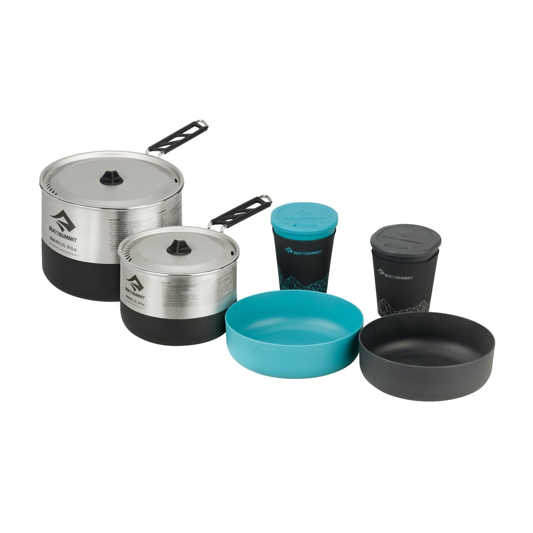 

Набір посуду Sea To Summit Sigma Cookset 2.2 Pacific Blue/Silver (STS APOTSIGSET2.2)