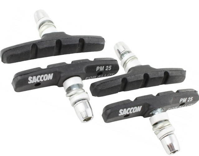 

Тормозные колодки Saccon на два колеса v-brake PM-25 (HAM039)