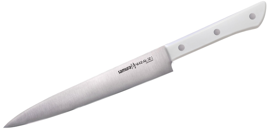 

Кухонный нож Samura Harakiri для тонкой нарезки 195 мм Белый (SHR-0045W)