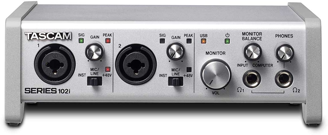 

Аудиоинтерфейс Tascam SERIES 102i