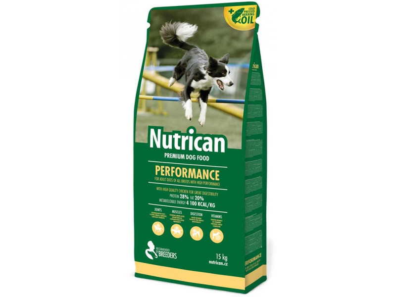 

Сухой корм для собак Nutrican Performance 15 кг