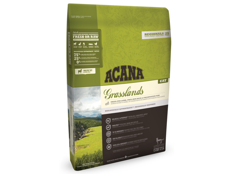 

Сухой корм для котов Acana Grasslands Cat 5,4 кг