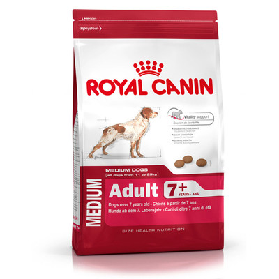 

Сухой корм для собак Royal Canin Medium Adult 7+ 4 кг