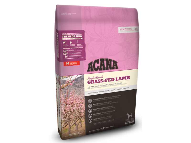 

Сухой корм для собак Acana Grass-Fed Lamb 11,4 кг