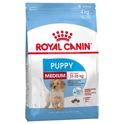 Сухой корм для собак Royal Canin Medium Puppy 4 кг