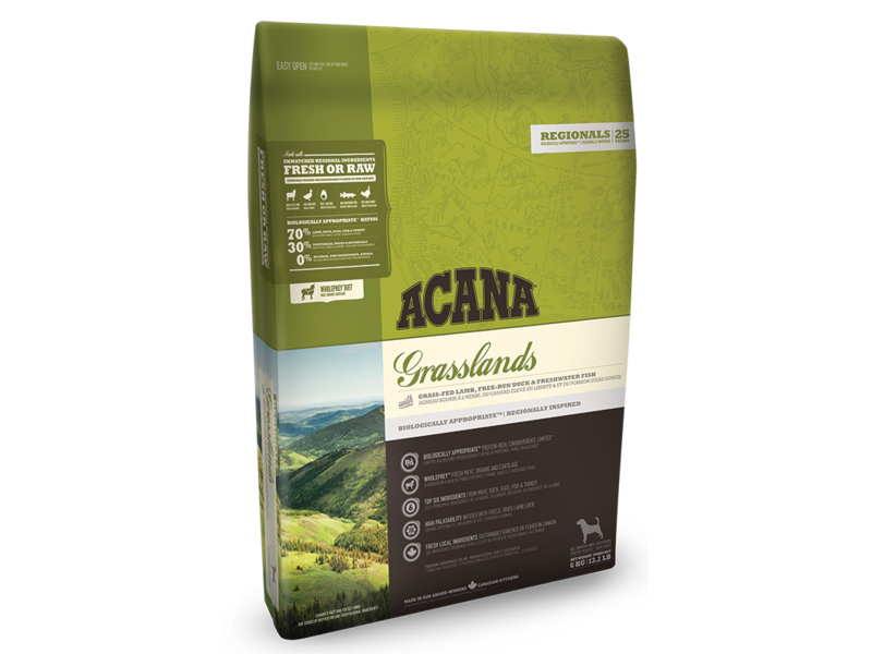 

Сухой корм для собак Acana Grasslands Dog 11,4 кг