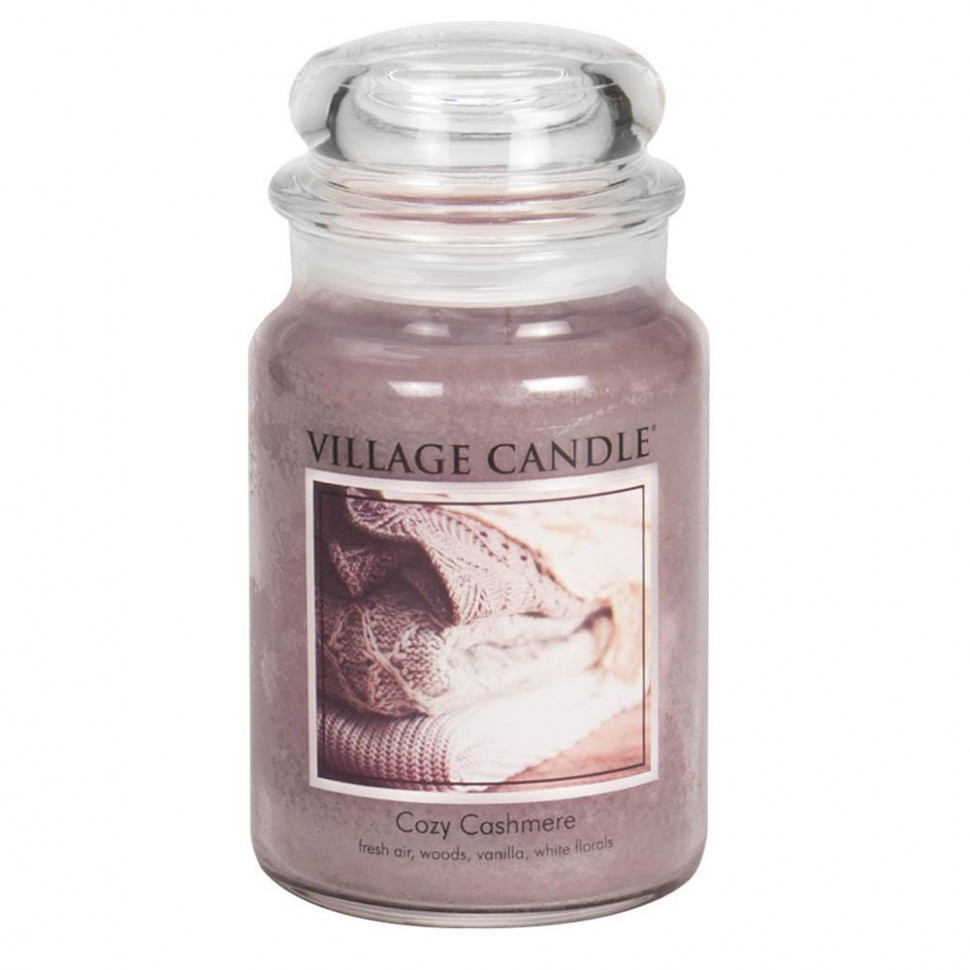 

Ароматическая свеча Village Candle Уютный кашемир (602 г)