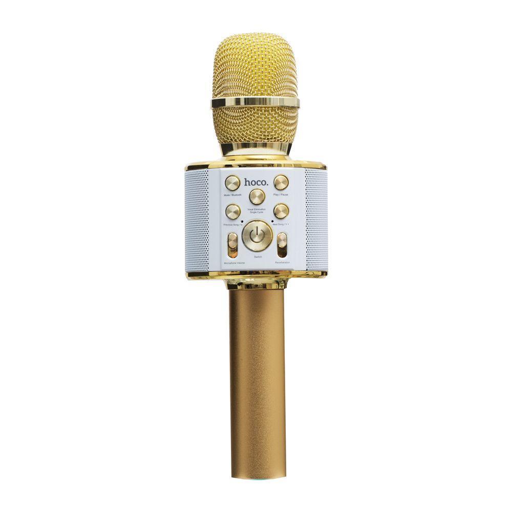 

Микрофон HOCO BK3 Cool Sound (Gold) [43944]
