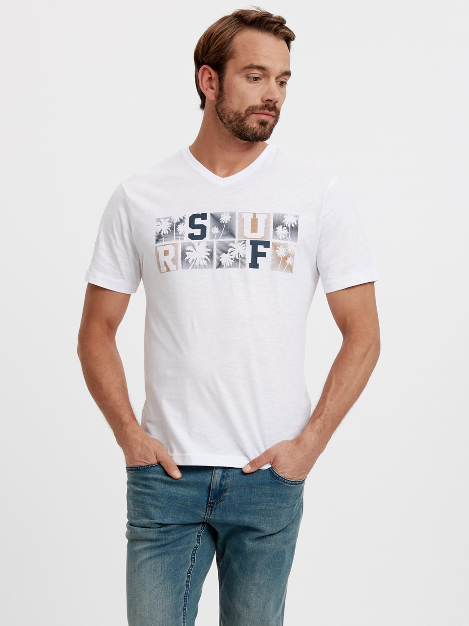 

Футболка LC Waikiki  Белая (LCW T-shirt -1297-2, Футболка LC Waikiki L Белая (LCW T-shirt -1297-2)