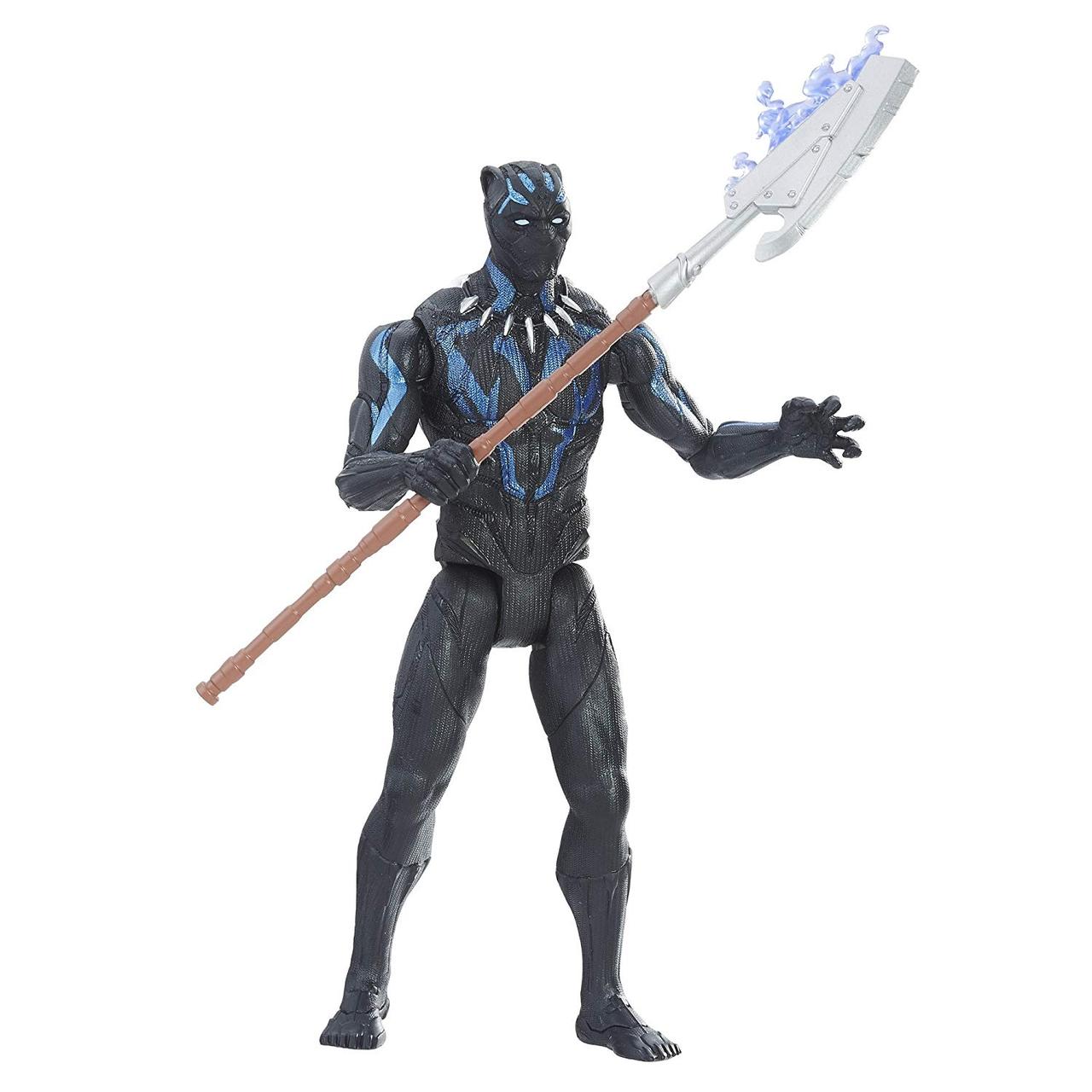 

Фигурка Черной Пантеры 15см костюм Вибраниум (Marvel Black Panther Vibranium Suit) Hasbro