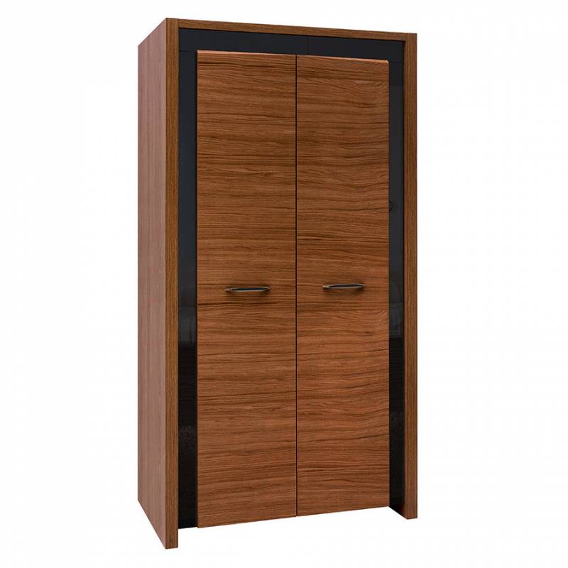 

Шкаф Arosa Black Red White 105х200.5x60 (ARO-SZF2D) 060329