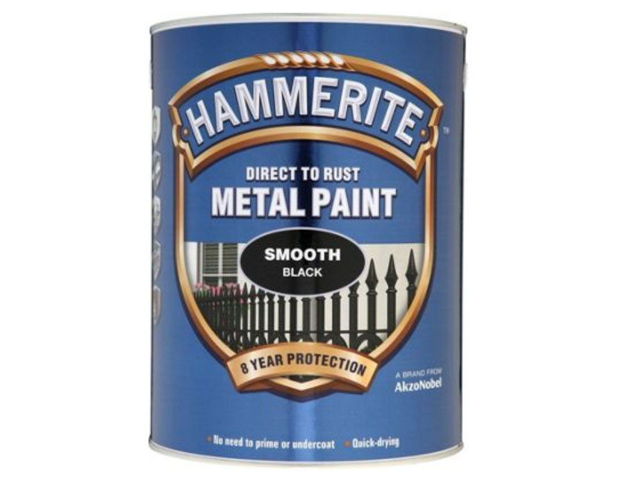 

Эмаль - краска глянцевая Hammerite, Темно-серый, 0.7л