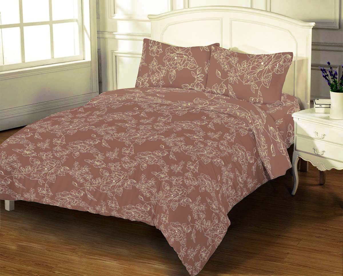

Комплект постельного белья Zastelli Бязь 5509 Gold USA 175x210