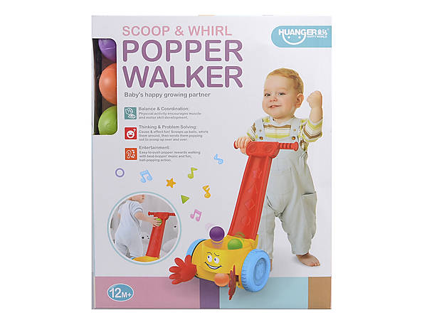 

Музыкальная каталка Popper Walker, с шариками Can Hong Toy (HE0818)