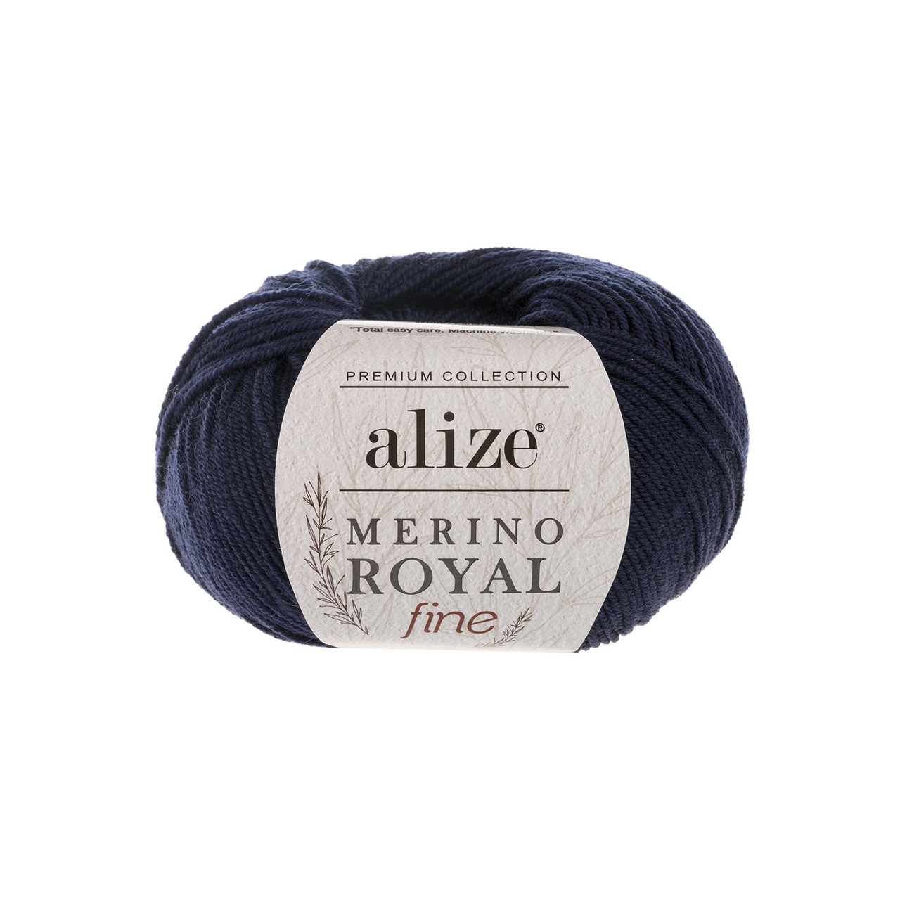 

Турецкая пряжа для вязания Alize MERINO ROYAL FINE(мерино рояль файн) 58 темно-синий