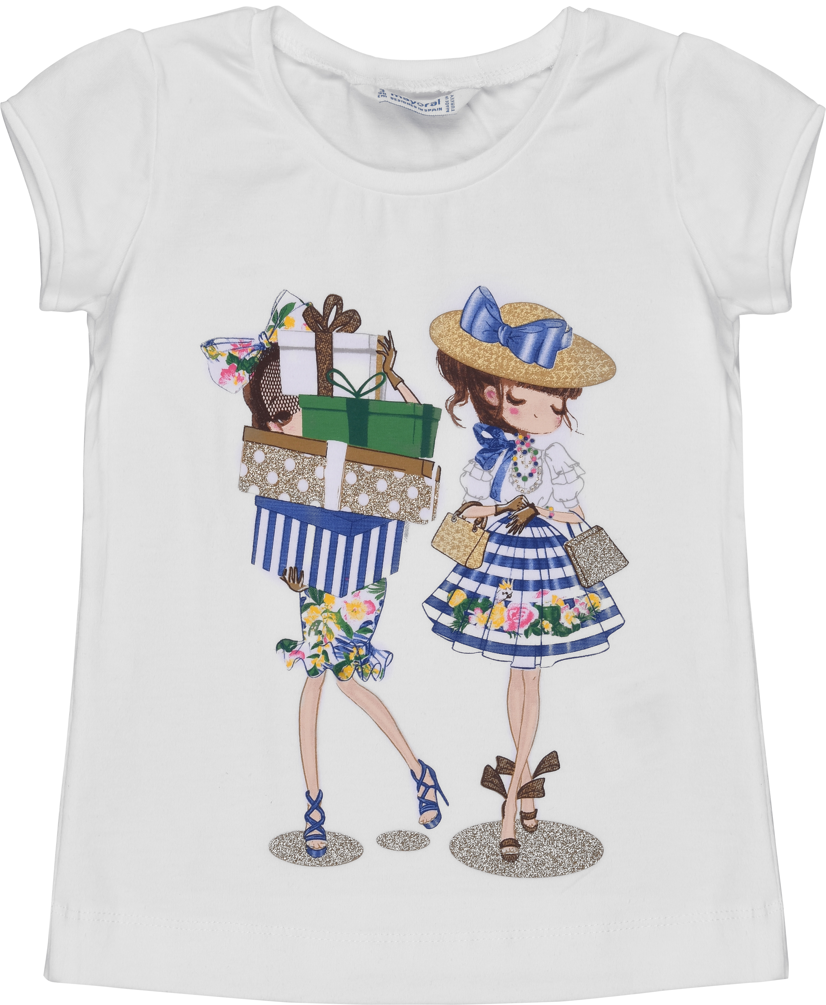 

Футболка Mayoral Mini Girl 3011-11 5A Белая