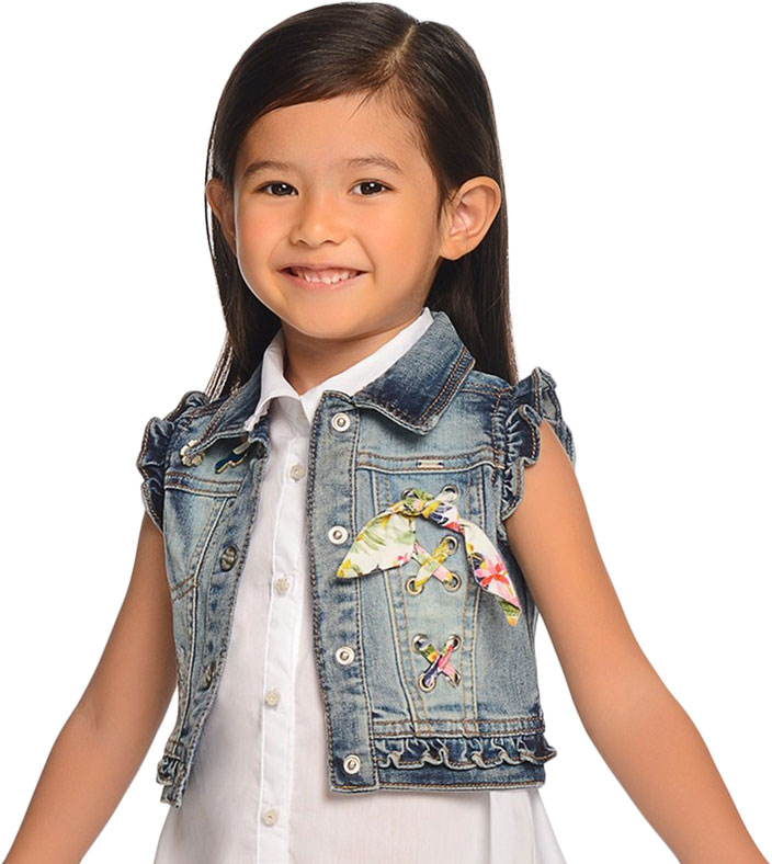 

Жилет Mayoral Mini Girl 3304-24 5A Светло-джинсовый