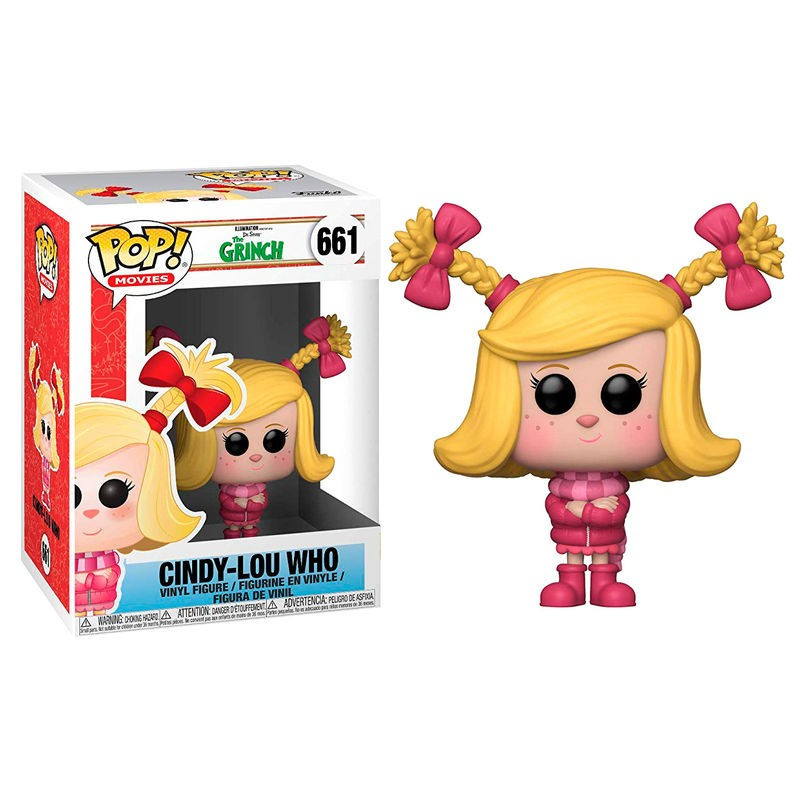 

Фигурка Funko Pop Фанко Поп Гринч Синди Лу The Grinch Cindy Lou 9 см Cartoon G CL 661