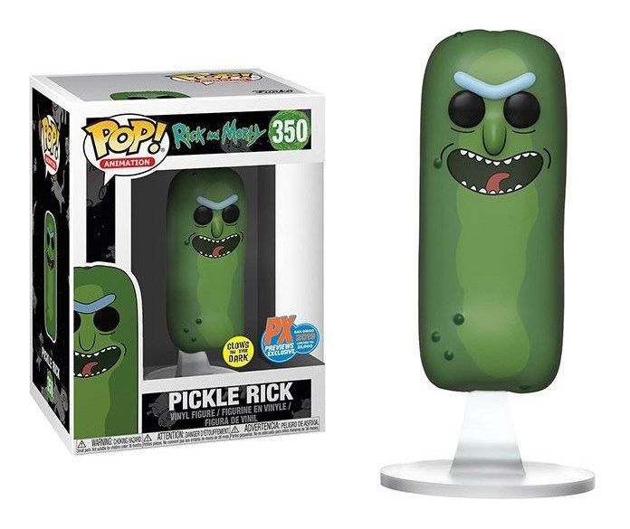 

Фигурка PX Previews эксклюзив Funko Pop Фанко Поп Огурчик Рик Рик и Морти Rick And Morty 10см RM Rg 350