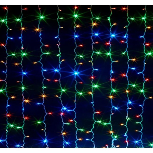 

Гирлянда светодиодная WOW "Водопад" Штора 240 LED ламп RD-080 (2х2 м) Мультицвет