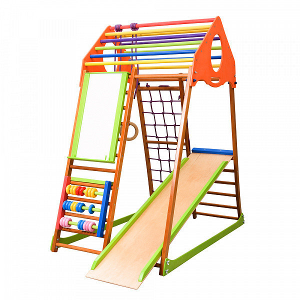 

Детский спортивный комплекс SportBaby KindWood Plus для дома 150 х 85 х 132 см