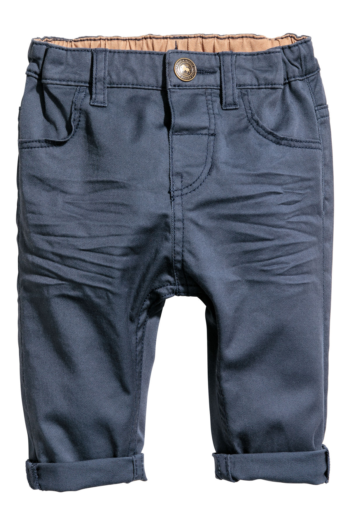 

Брюки H&M 80см темно синий 5654907