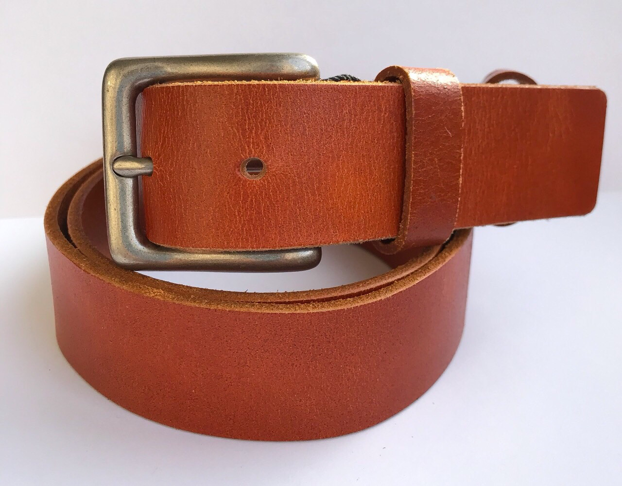 

Ремень классический Cinturify рыжий кожа 105-125 см. FK-106