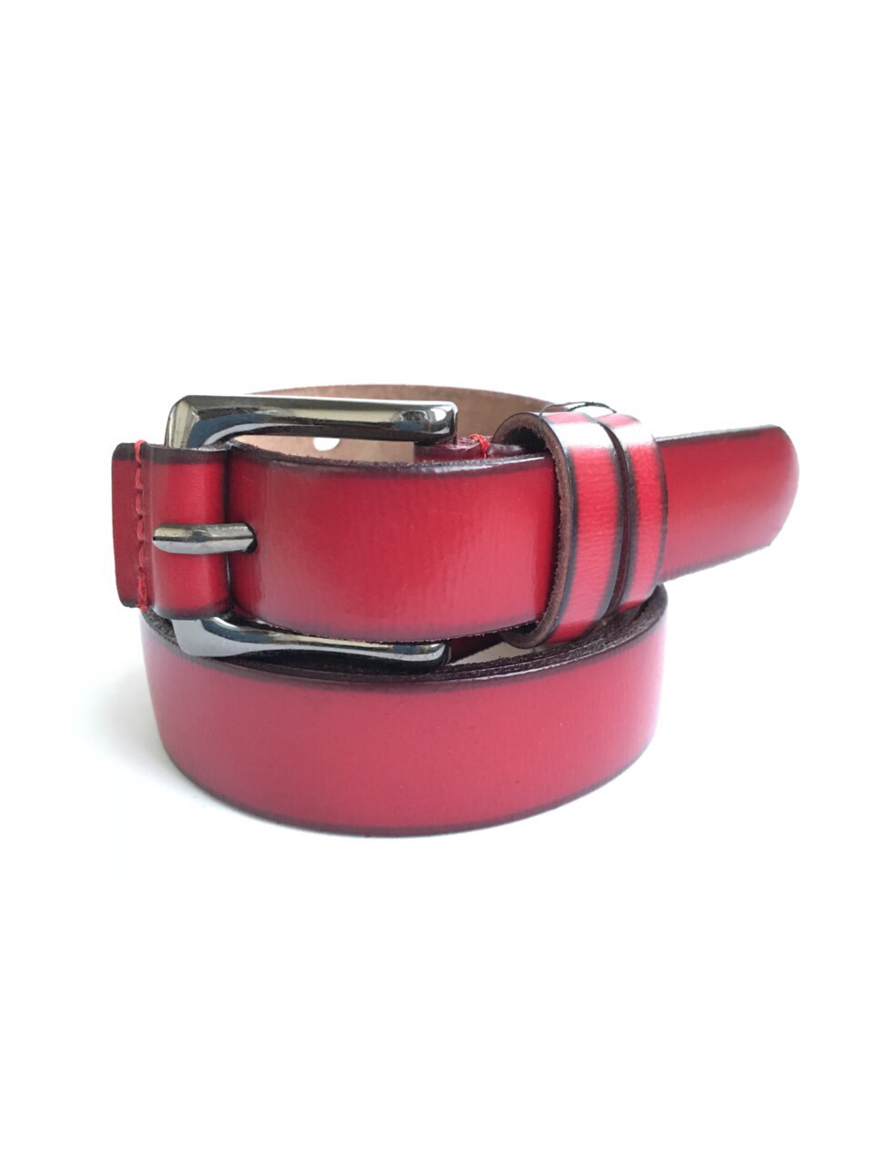 

Ремень классический Cinturify розовый кожа 105-125 см. FK-132