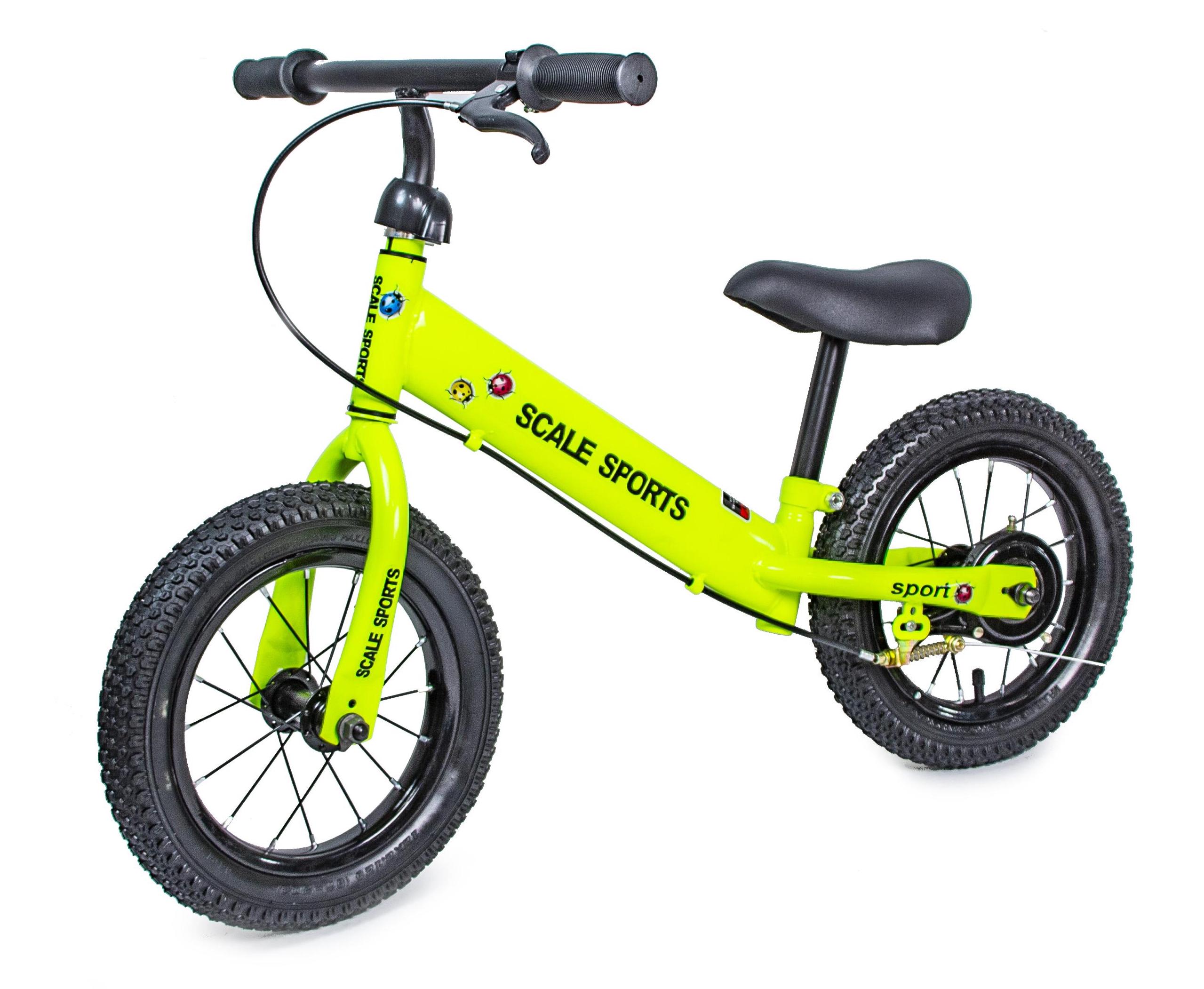 

Беговел-Велобег детский от 2-х лет SCALE SPORTS Салатовый (SD 275747202)