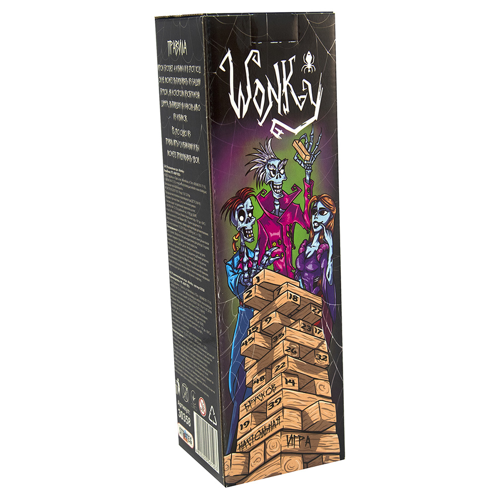 

Настольная игра Strateg "Wonky" (рус) (30358)