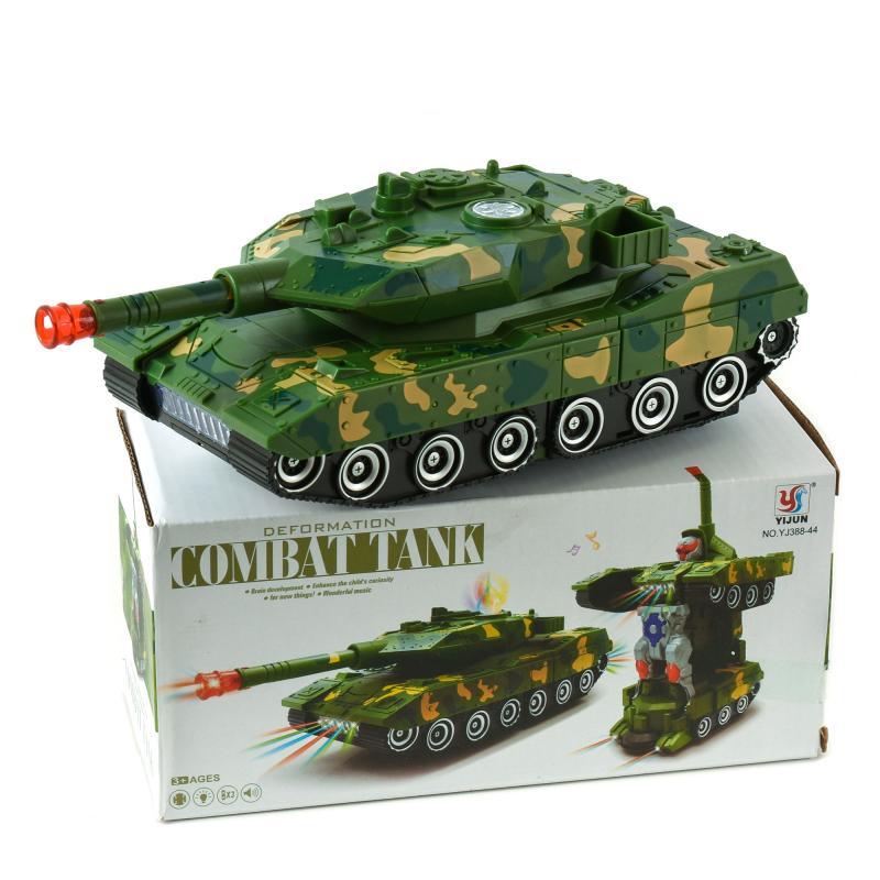 

Танк-трансформер детская игрушка Yijun Combat Tank Хаки 388-44