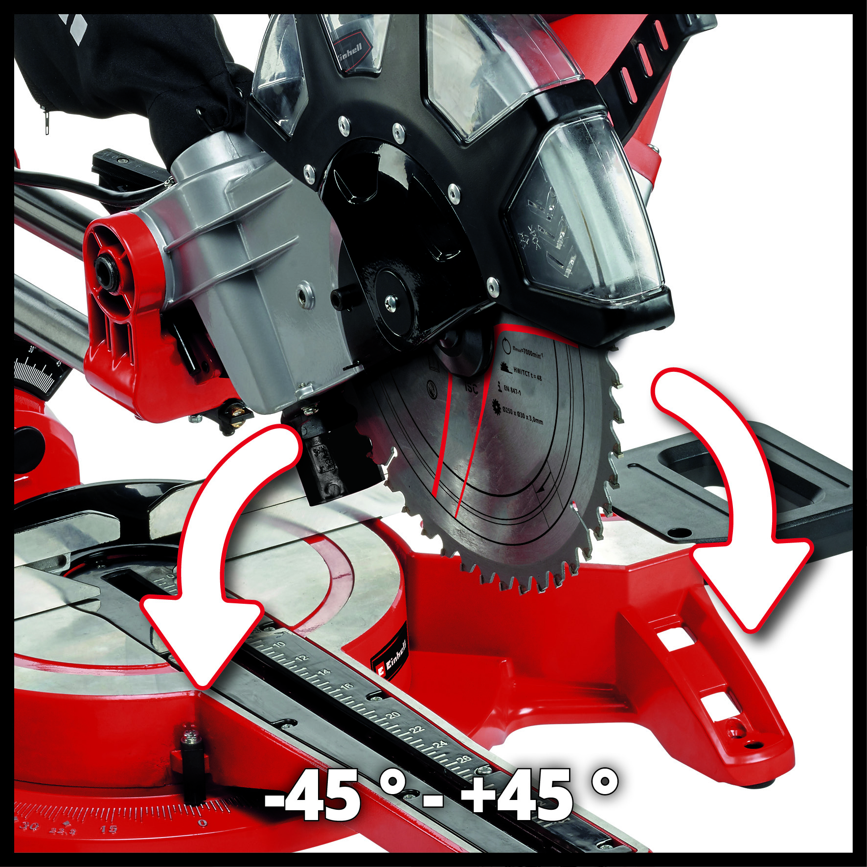 

Пила торцювальна із протяжкою Einhell TC-SM 2534/1 Dual