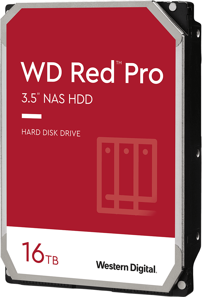 

Жесткий диск Western Digital Red Pro NAS 16TB 7200rpm 512MB WD161KFGX 3.5" SATA III