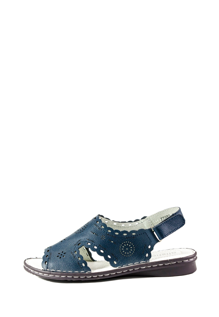 

Босоножки женские Allshoes 77937-10 тёмно-синий (36)