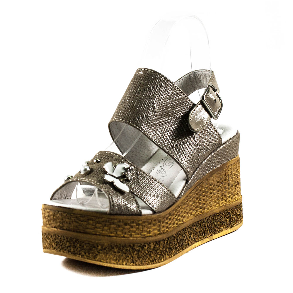 

Босоножки женские Camelfo 886 серо-коричневые (37)