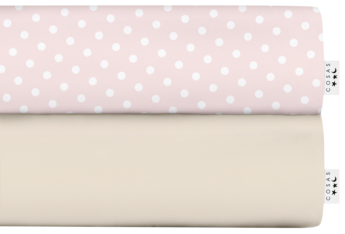 

Набор простыней Cosas Set Sheet Beige Dots Rose 220х240 2 шт