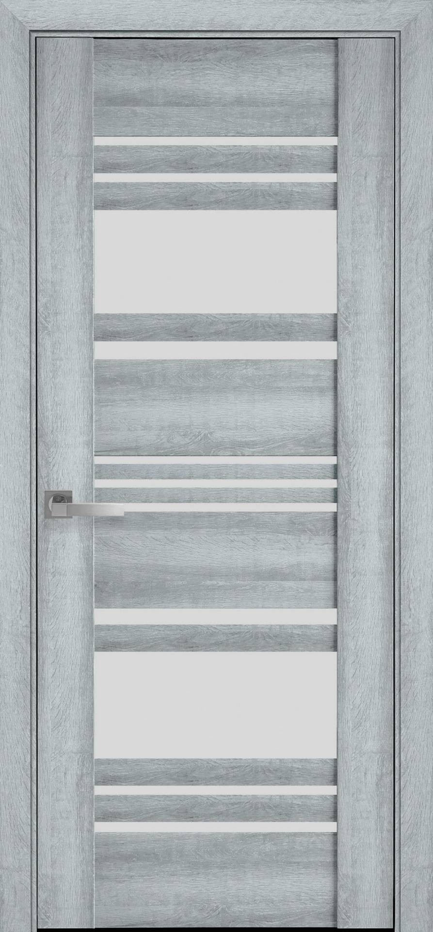 

Двери межкомнатные Новый Стиль Ницца-G-Бук-Kашемир ПВХ Viva стекло сатин 600*2000