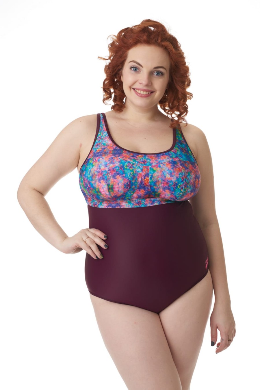 

Купальник Emdi 48B/XL Бордовый