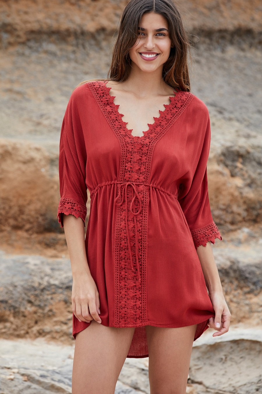 

Туника Ysabel Mora 48(XL) Терракотовый