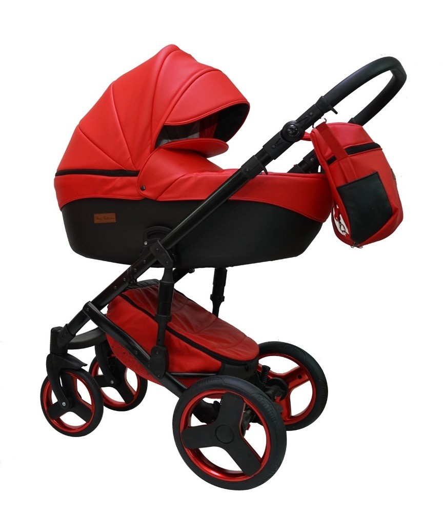 

Коляска Mikrus Onyx 64 2 в 1 Красный